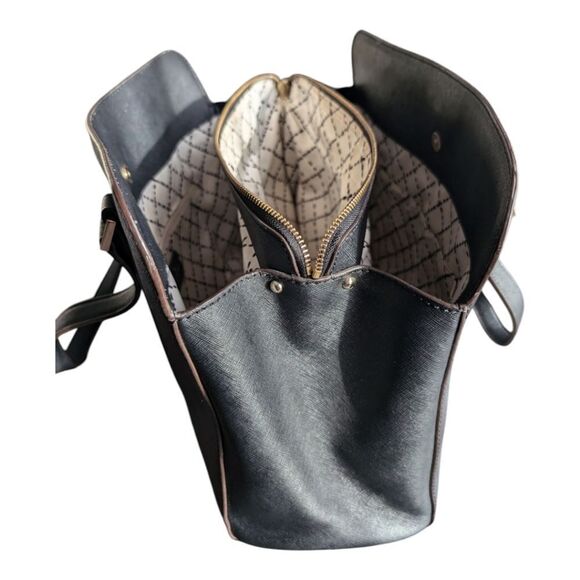 Kate Spade Newbury Lane Black Saffiano Leather Satchel bag - Picture 7 of 9